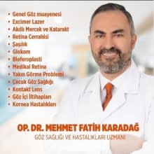 Op. Dr. Mehmet Fatih Karadağ, Göz Hastalıkları interior