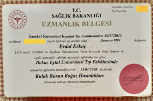 Op. Dr. Erdal Erkoc ENT Rhinoplasty - Burun Estetiği gallery image 2