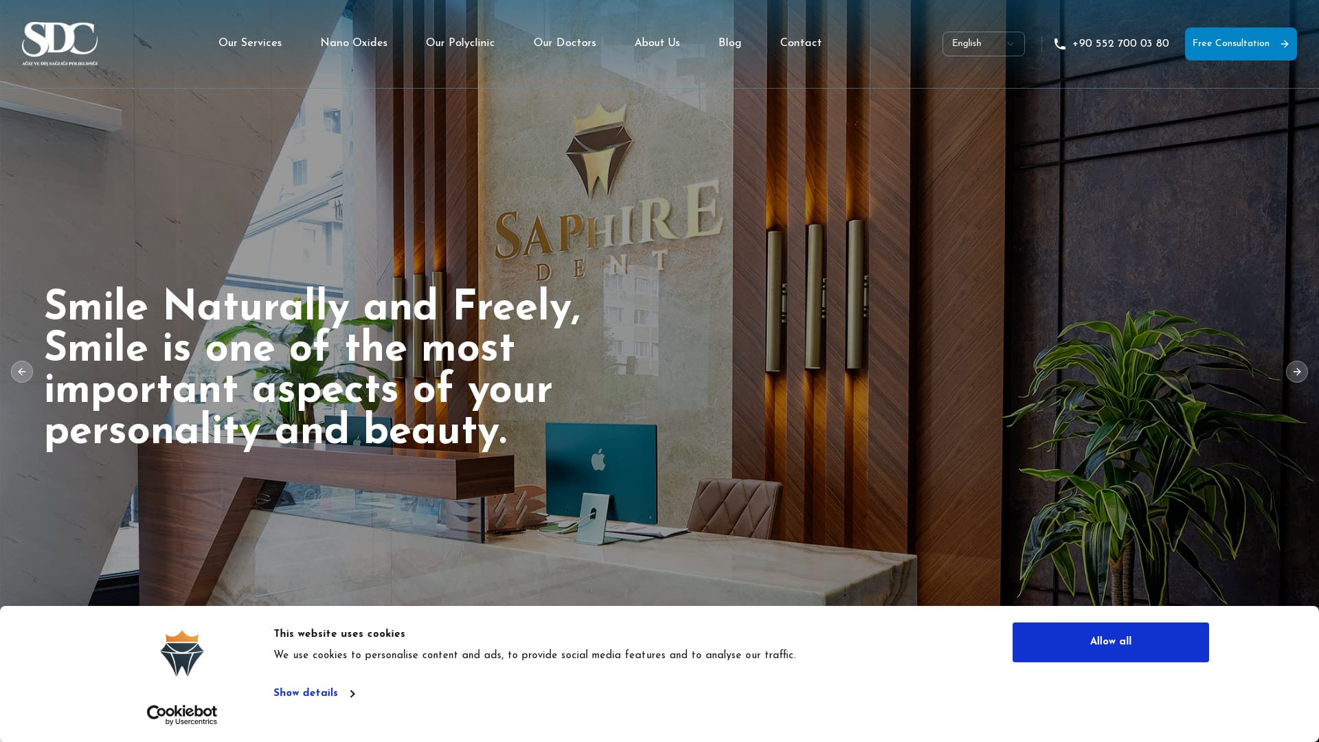 SaphireDent interior