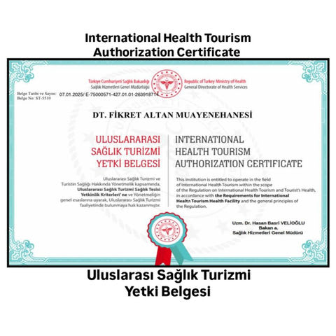 ALTAN KLİNİK | DİŞ HEKİMİ FİKRET ALTAN | İmplant, Zirkonyum, Gülüş Tasarımı, Diş Beyazlatma, Estetik Diş | Maslak İSTANBUL gallery image 4