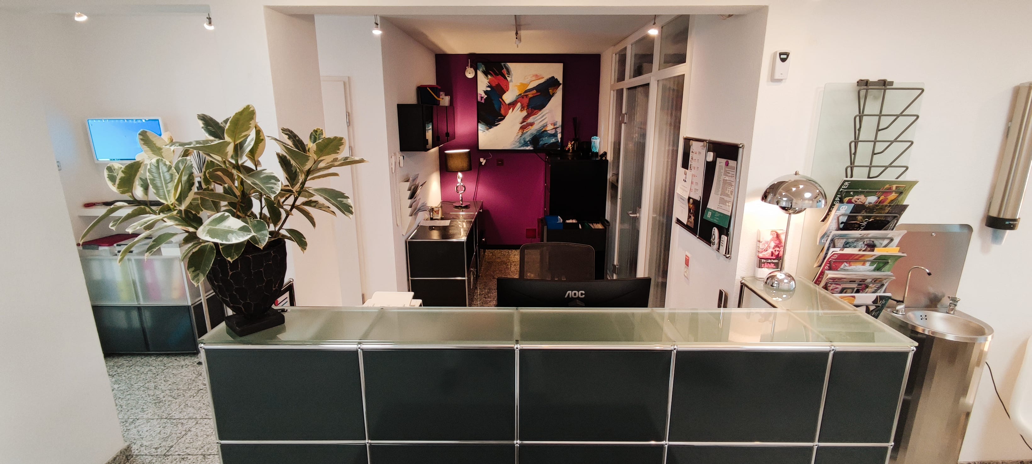 Implantat und Kieferchirurgie Praxis interior