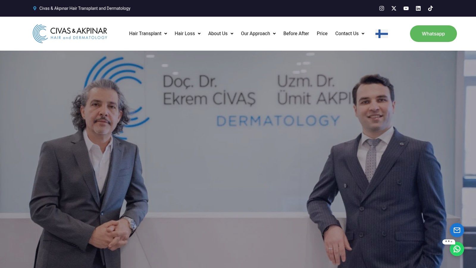 Civas & Akpınar Hair Clinic (Dr. Ekrem Civas)