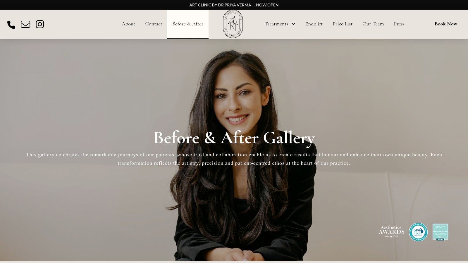 Dr. Priya Verma – Endolift Patienten Galerie (London)