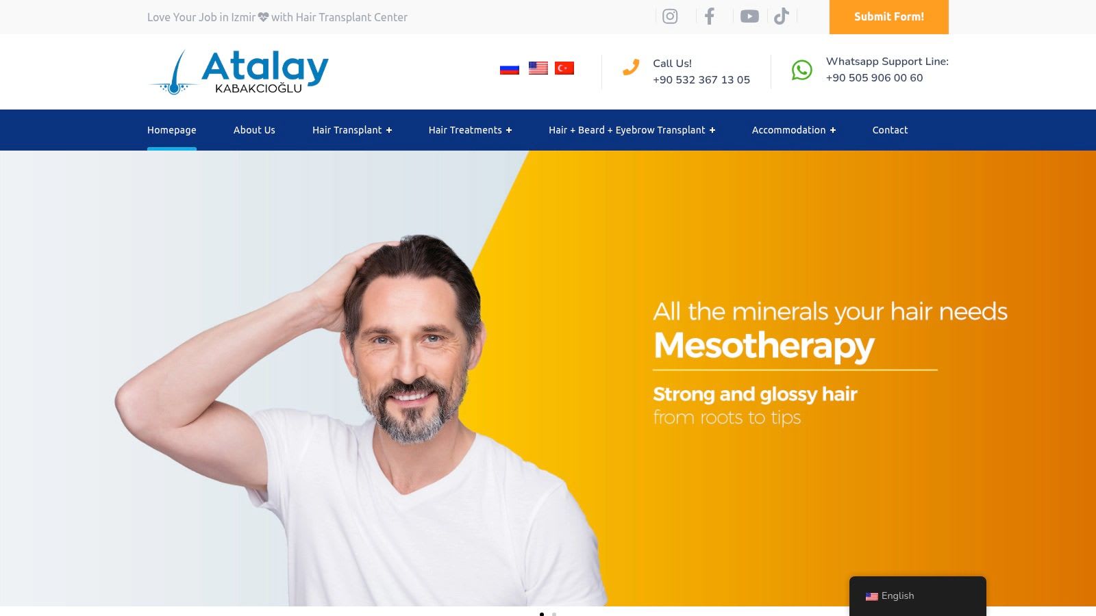 Dr. Atalay Kabakçıoğlu Hair Transplant Center