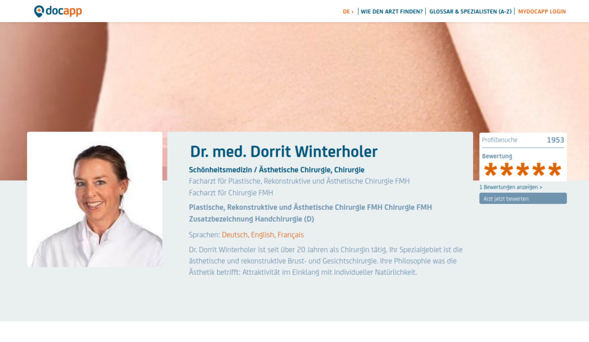 Plastische Chirurgie Dr. med. Dorrit Winterholer gallery image 4