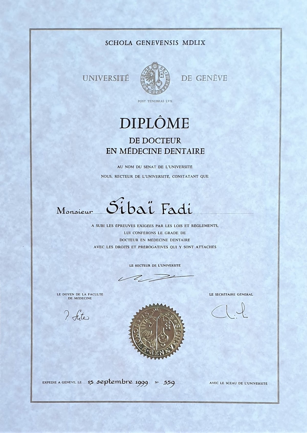 Dr. Fadi Sibaï, chirurgie orale, stomatologie gallery image 3