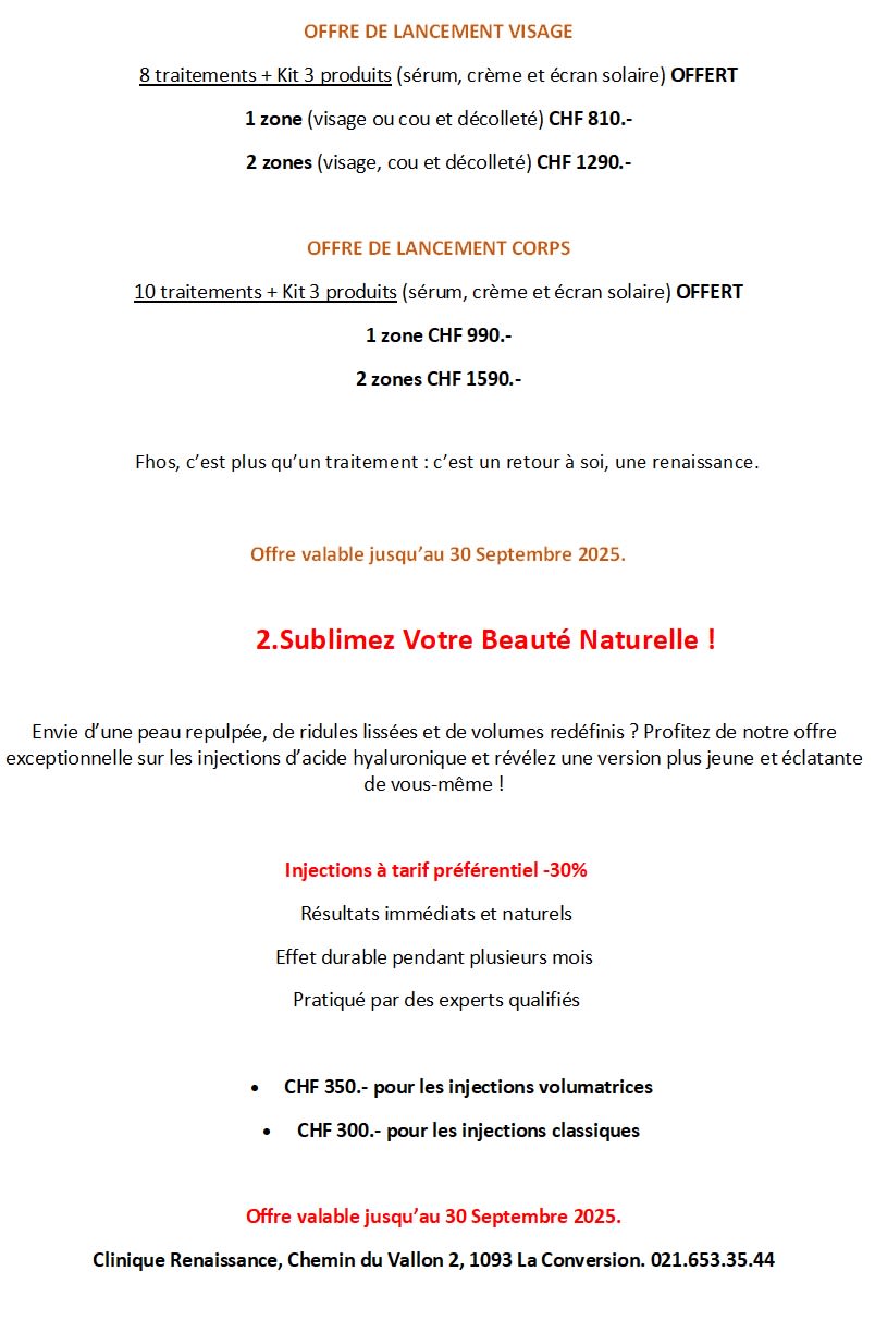 Clinique Renaissance SARL, Carmen Favre gallery image 9