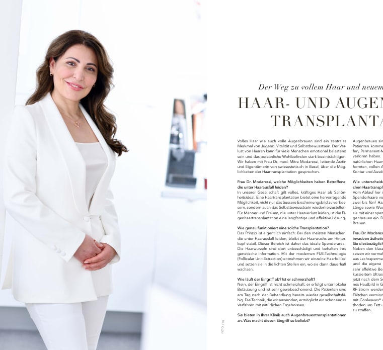 Dr. med Mitra Modaressi | Ästhetische Medizin | Hautrejuvenation | Ultherapy | CoolSculpting und Coolwaves gallery image 6
