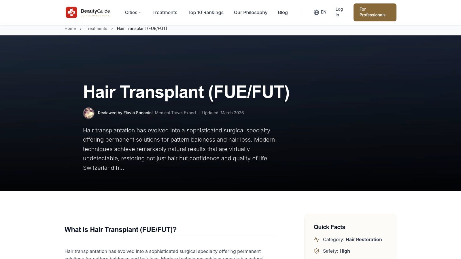 Hair Transplant (FUE/DHI) for women before and after