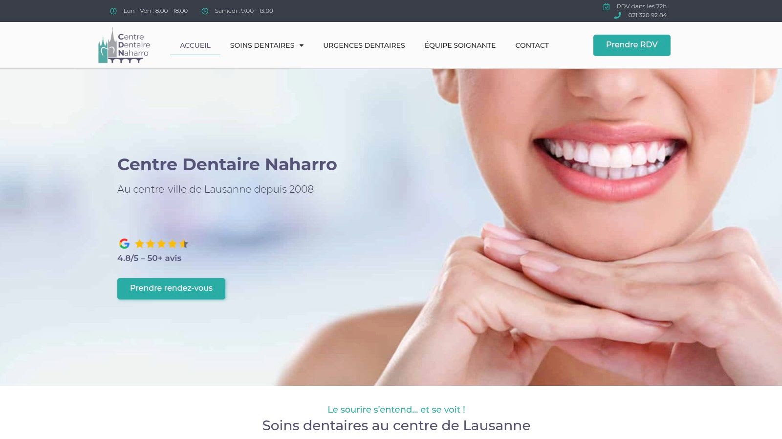 Centre Dentaire Naharro (CDN Lausanne, Rue du Grand-Pont)