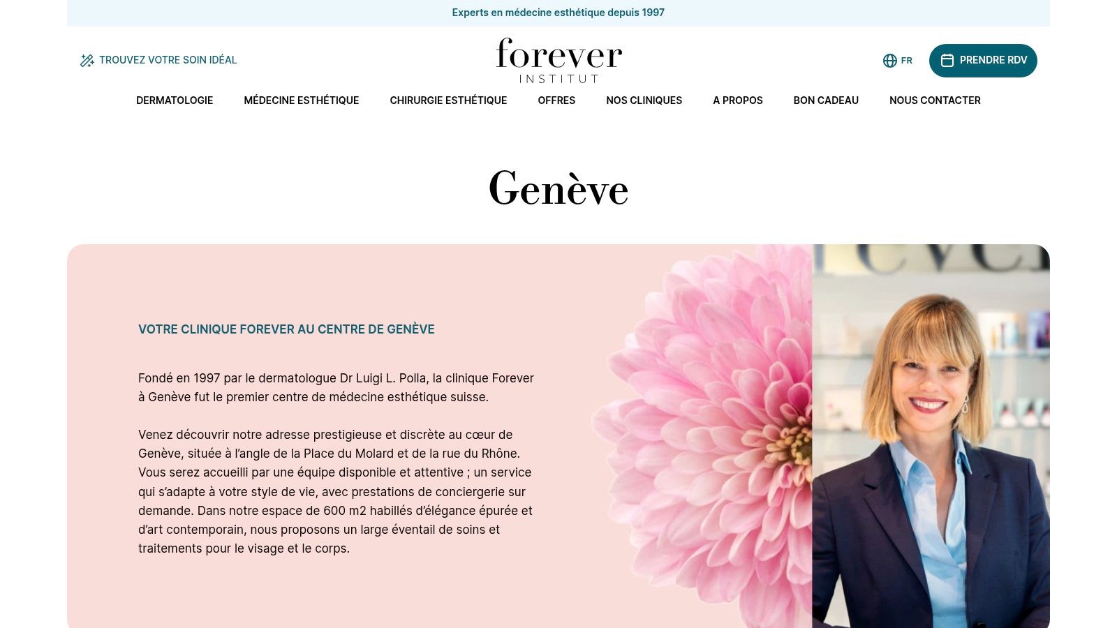 Forever Institut – Genève (Rue du Rhône district)