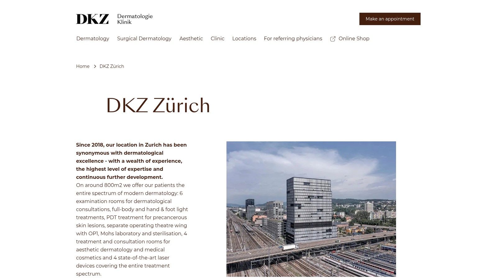 Dermatologie Klinik Zürich (DKZ), Altstetten (Zürich)