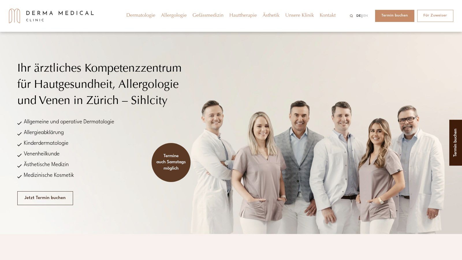Derma Medical Clinic (Sihlcity, Zurich)