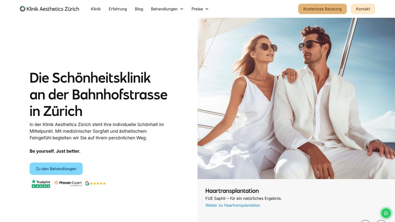 Klinik Aesthetics Zürich (Bahnhofstrasse, Zurich)