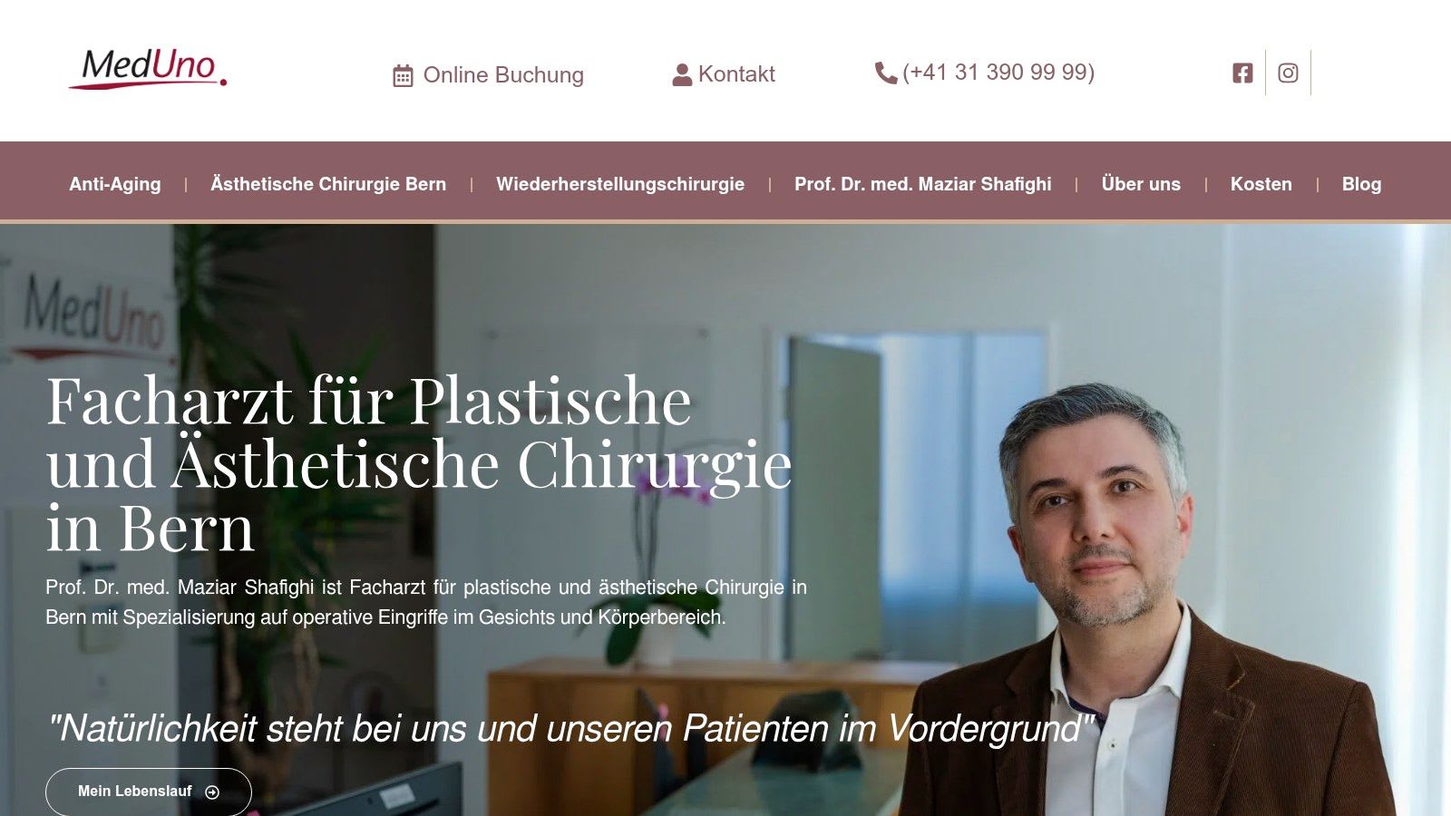 Prof. Dr. med. Maziar Shafighi – Praxis (Muri bei Bern)
