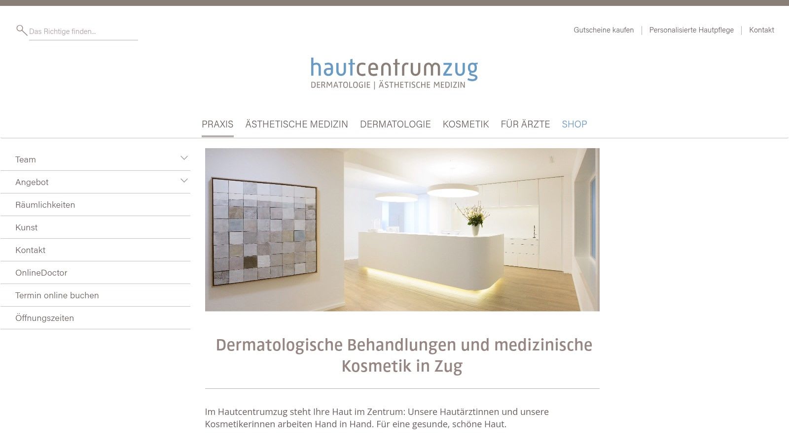 hautcentrumzug – Dermatology & Aesthetic Medicine