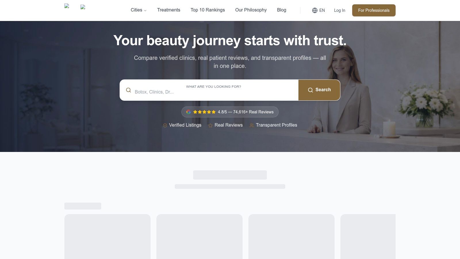 Capture d'écran de https://www.beautyguide.ch