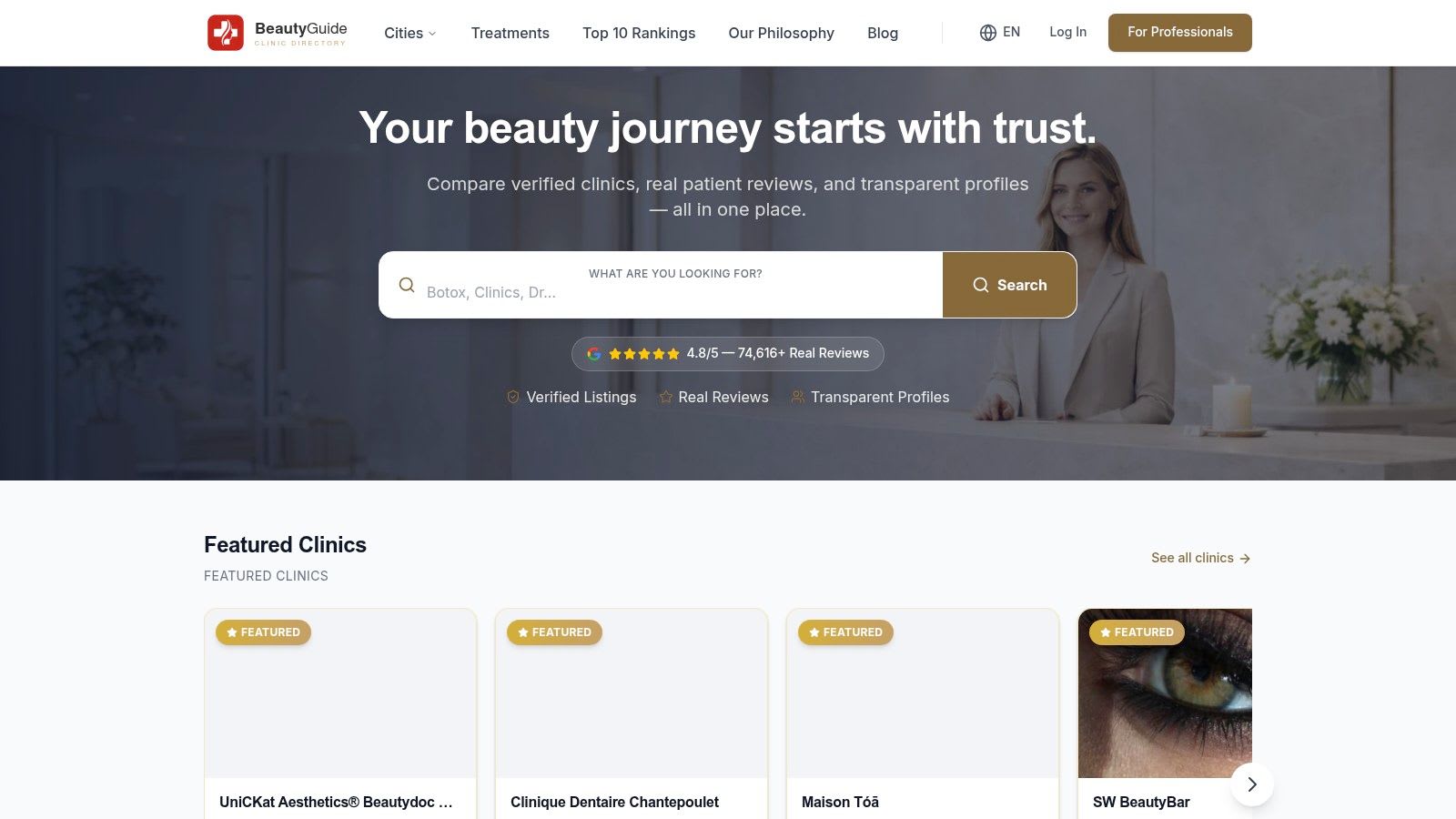 Screenshot von https://www.beautyguide.ch