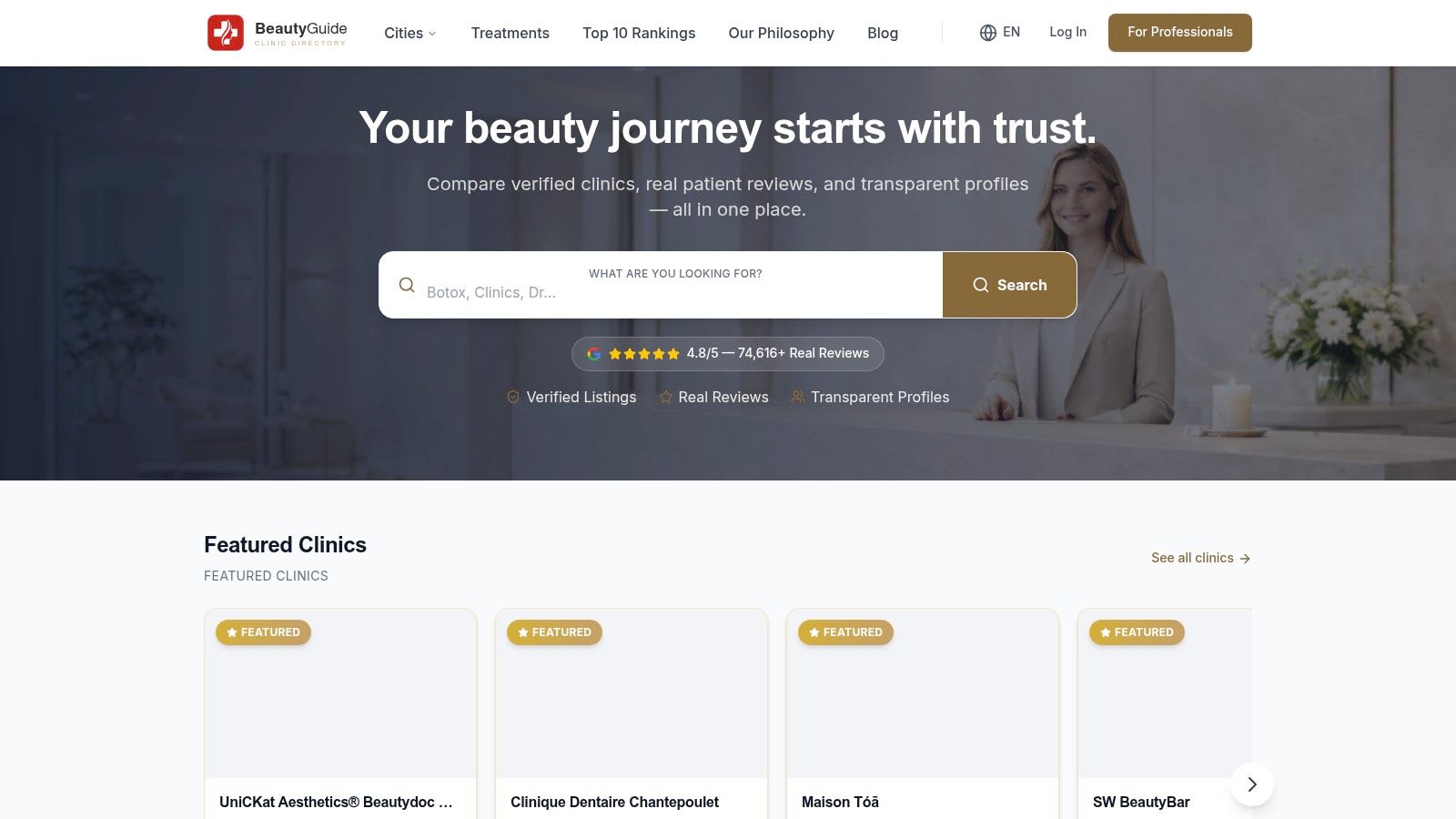 Screenshot von https://www.beautyguide.ch