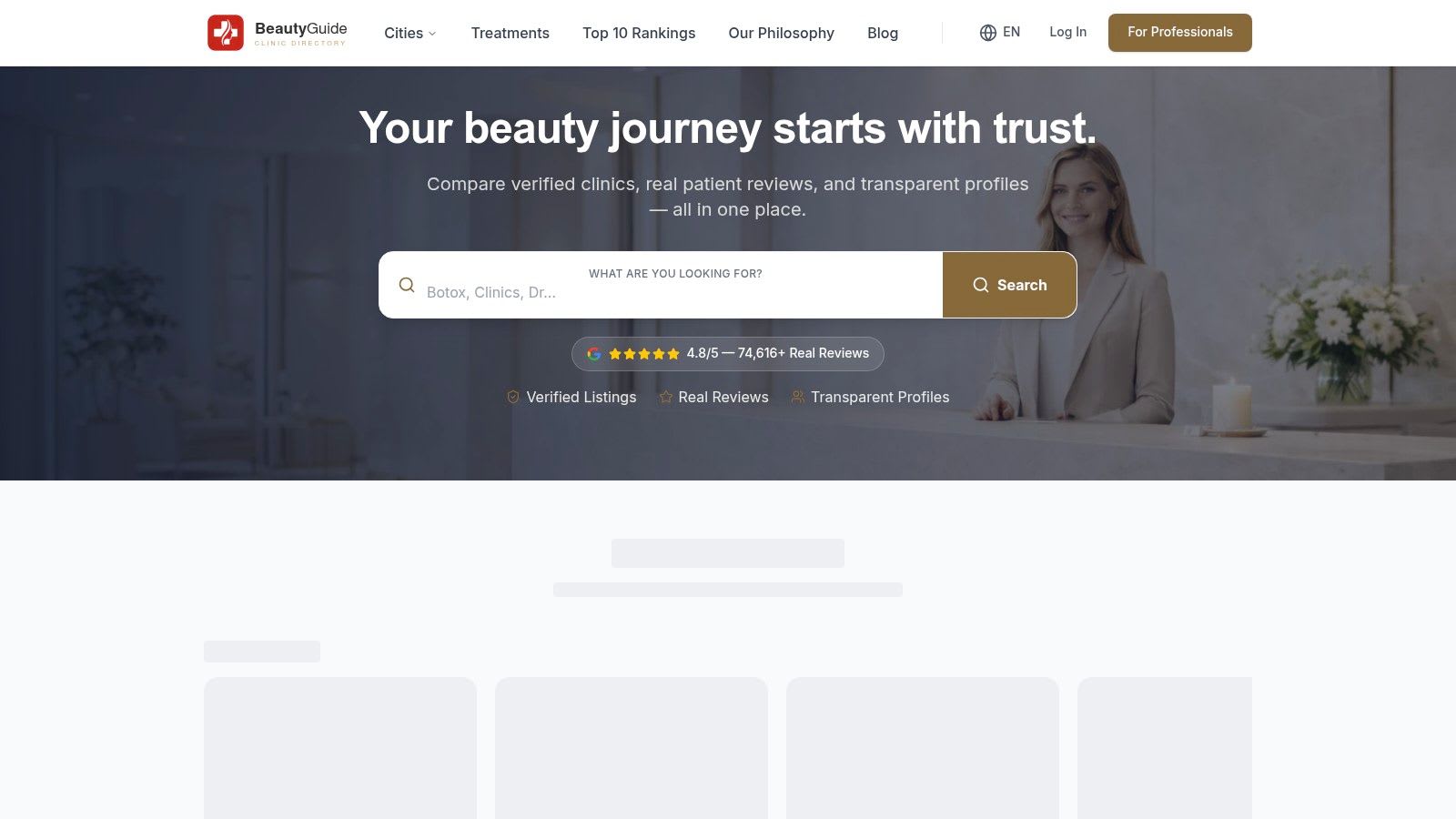Capture d'écran de https://www.beautyguide.ch