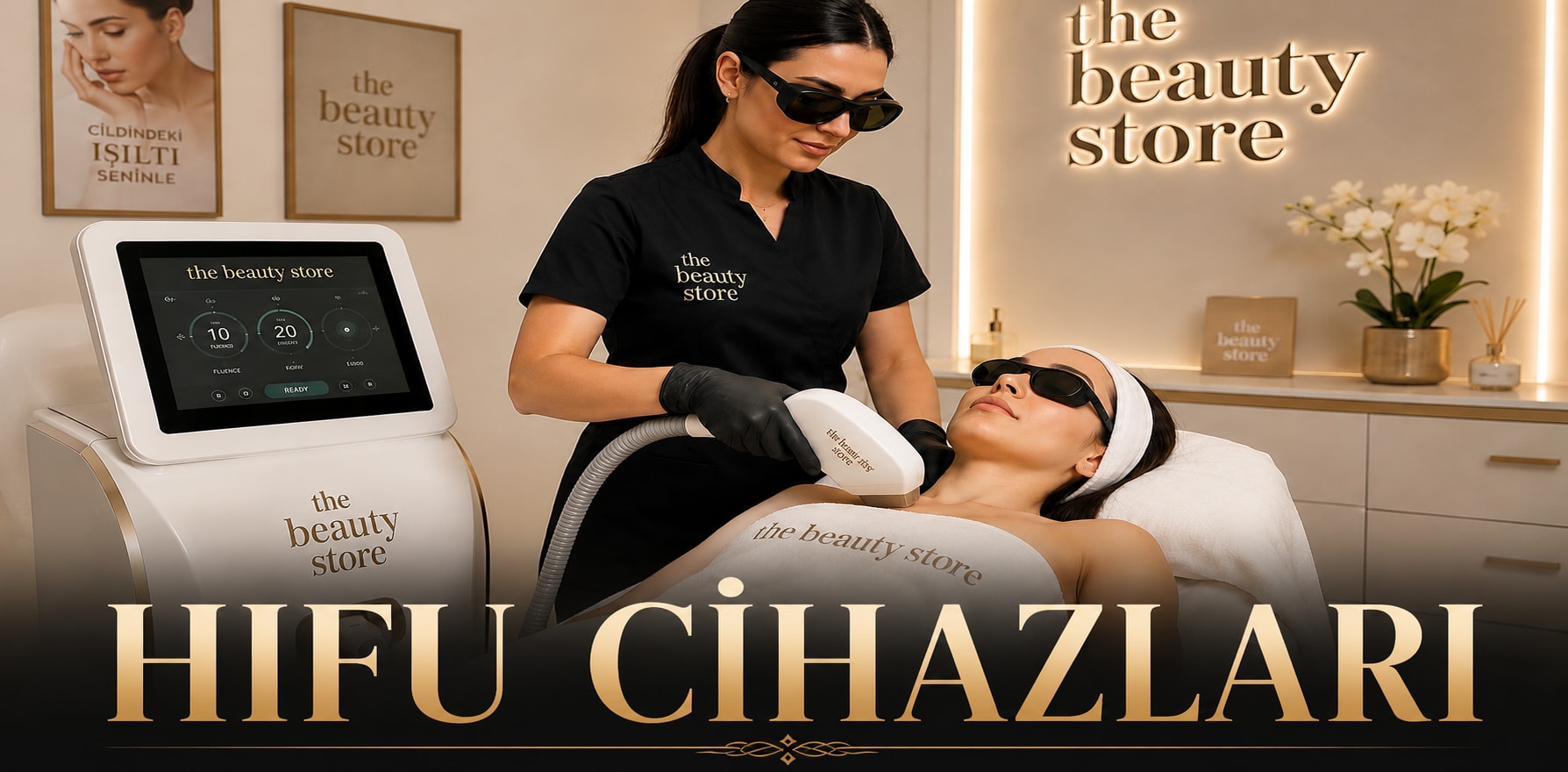the beauty store interior