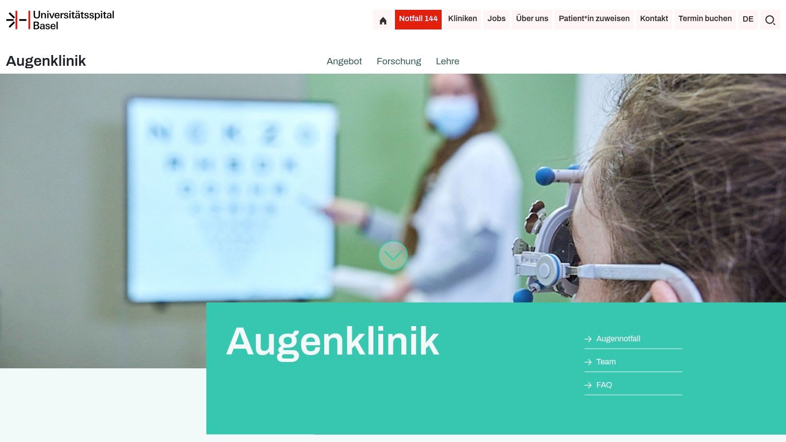 University Hospital Basel Eye Clinic