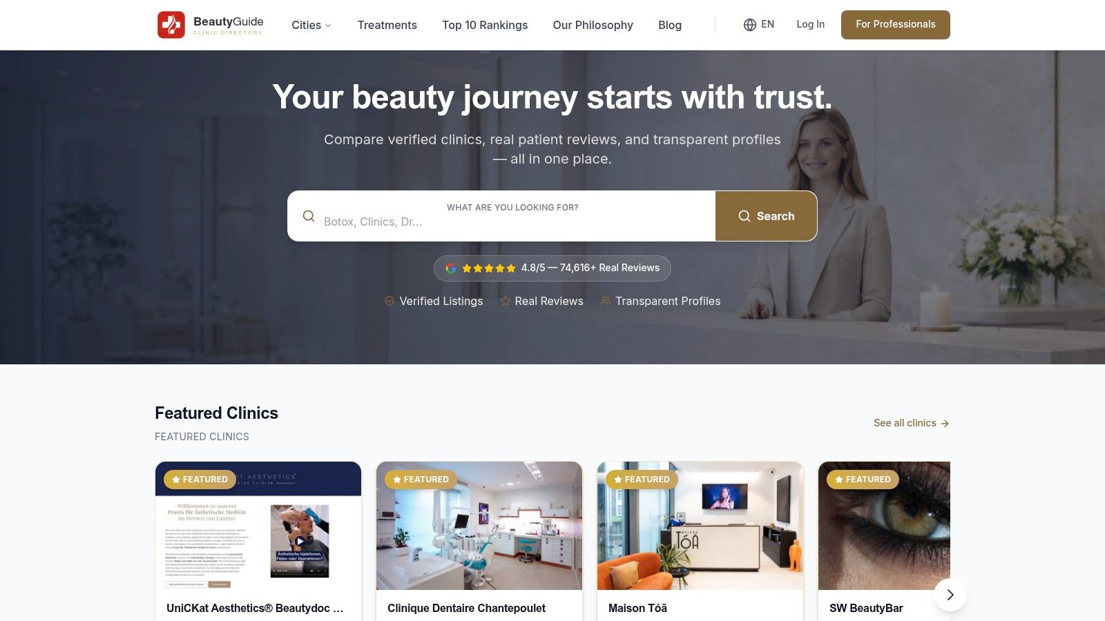 Capture d'écran depuis https://www.beautyguide.ch