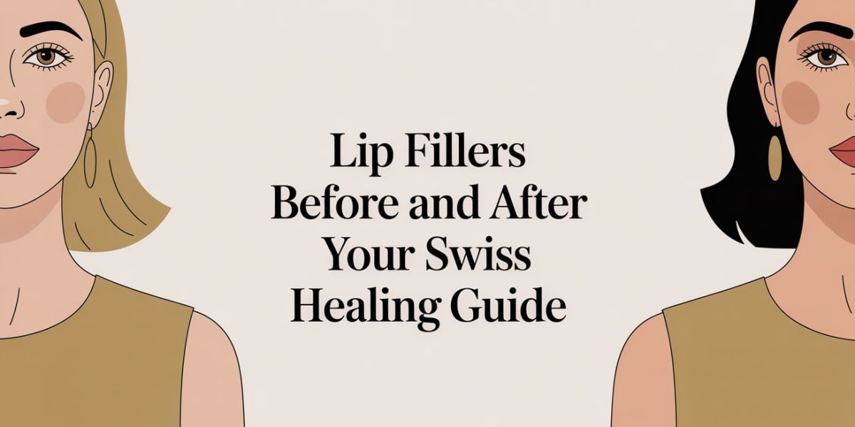 Remplisseurs de lèvres Avant et Après : Guide de guérison d'un patient suisse