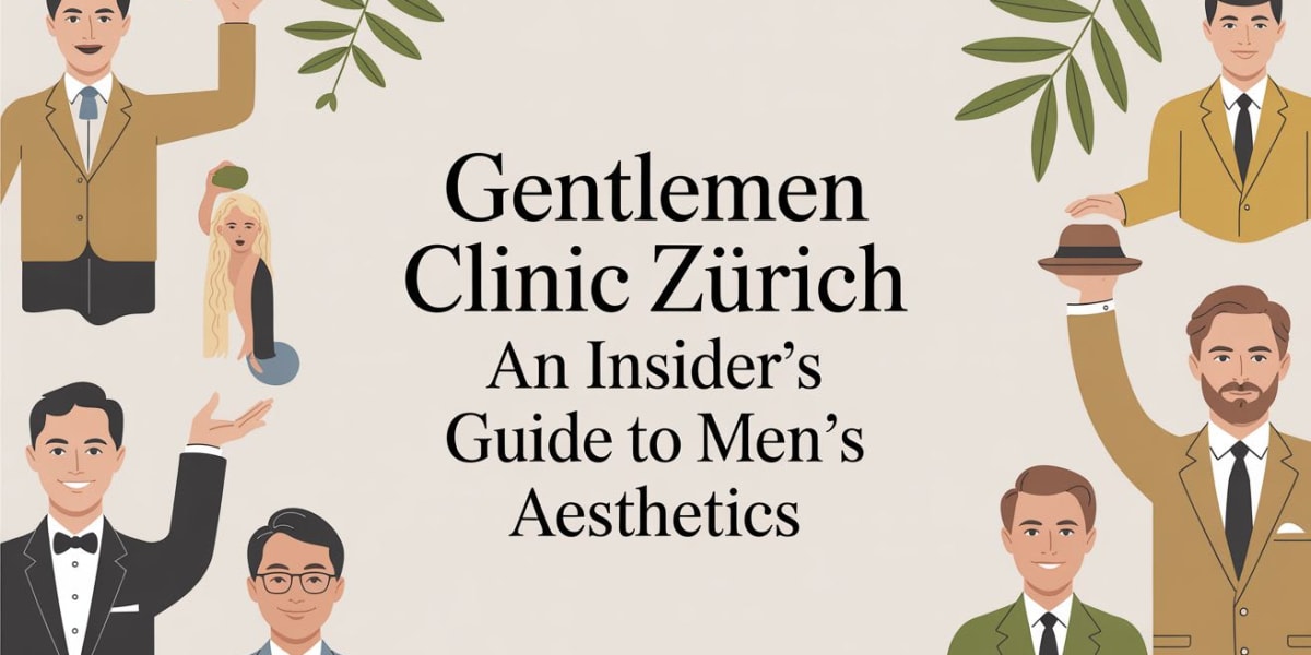 Gentlemen Clinic Zürich: Ein Leitfaden zur ästhetischen Medizin für Männer