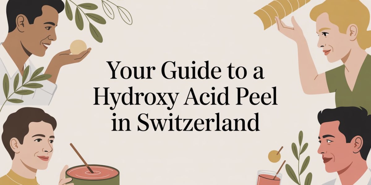 Votre Guide pour un Peeling aux Acides Hydroxy en Suisse