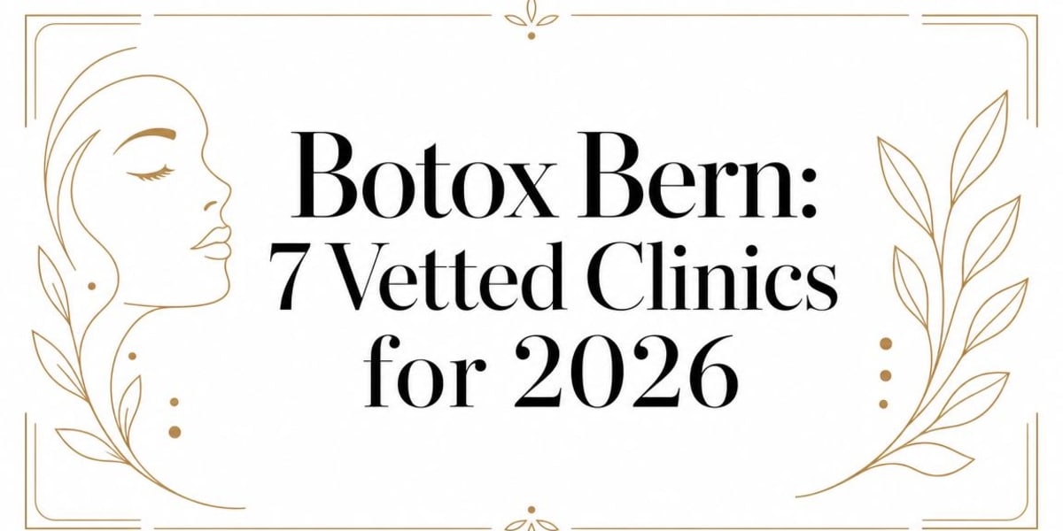 Botox Bern: 7 geprüfte Kliniken für 2026