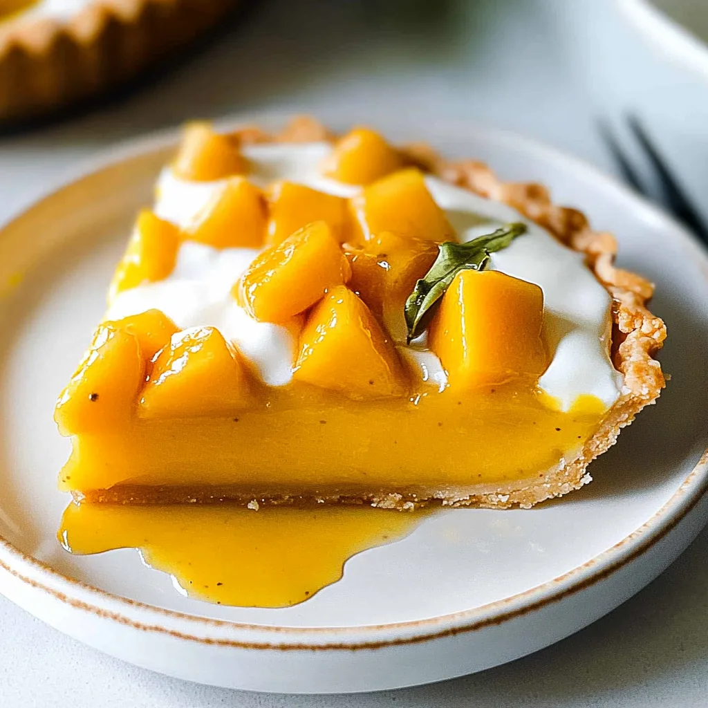 Mango Curd Tart: A Sweet, Sunny Delight Awaits
