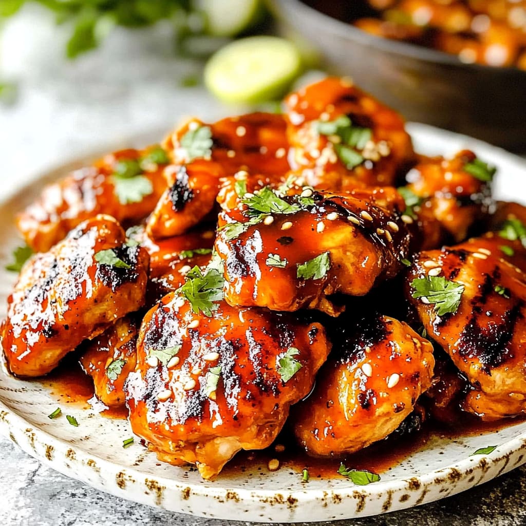 honey sriracha chicken: Sweet and Spicy Bliss Awaits