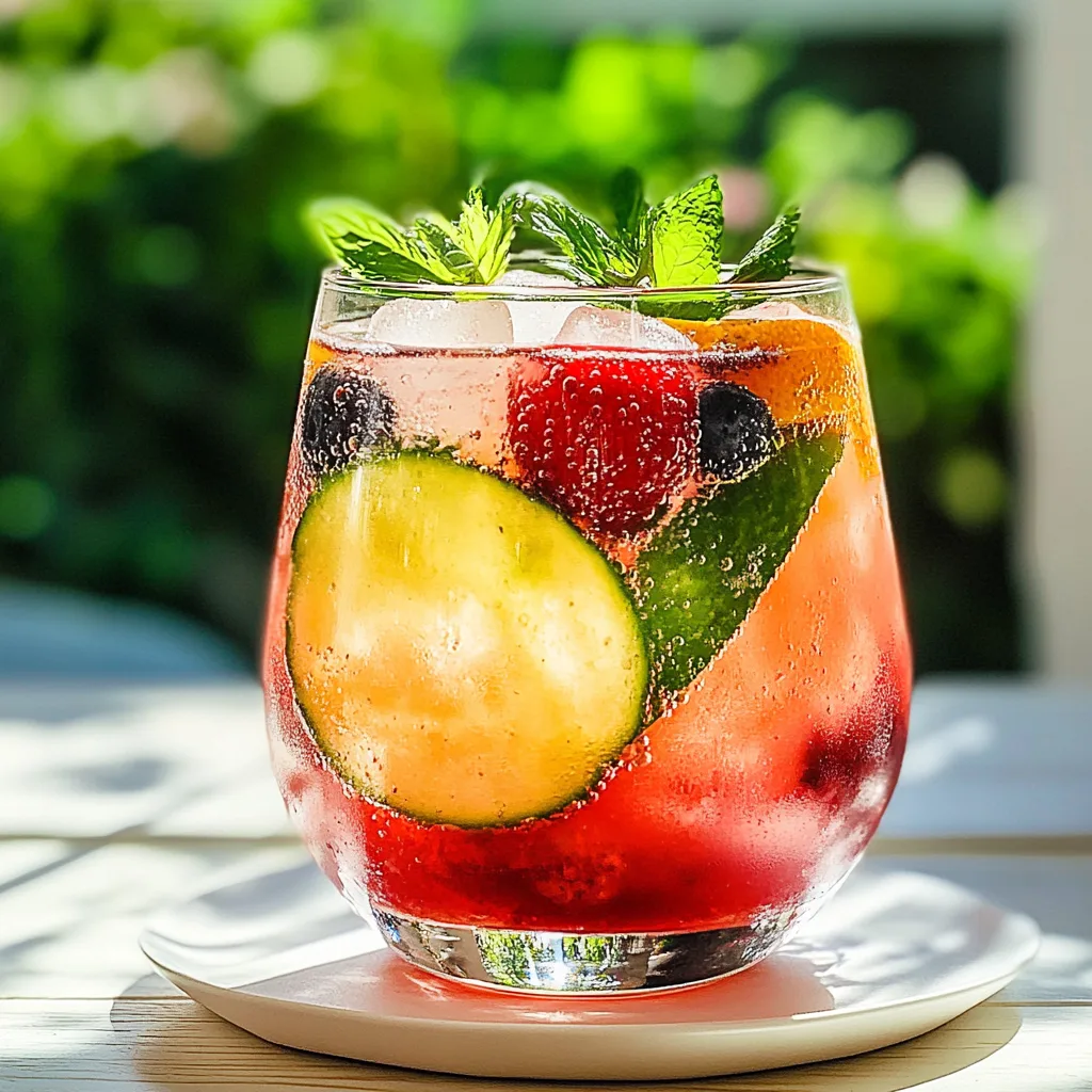 mocktails non alcoholic easy: Refreshing Summer Sips