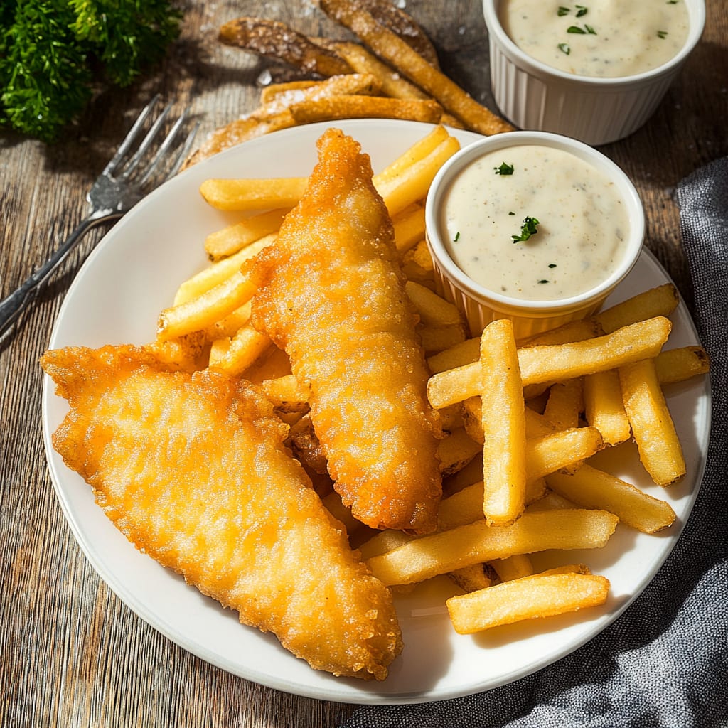 Gordon Ramsay’s Classic Fish and Chips: Crispy Delight