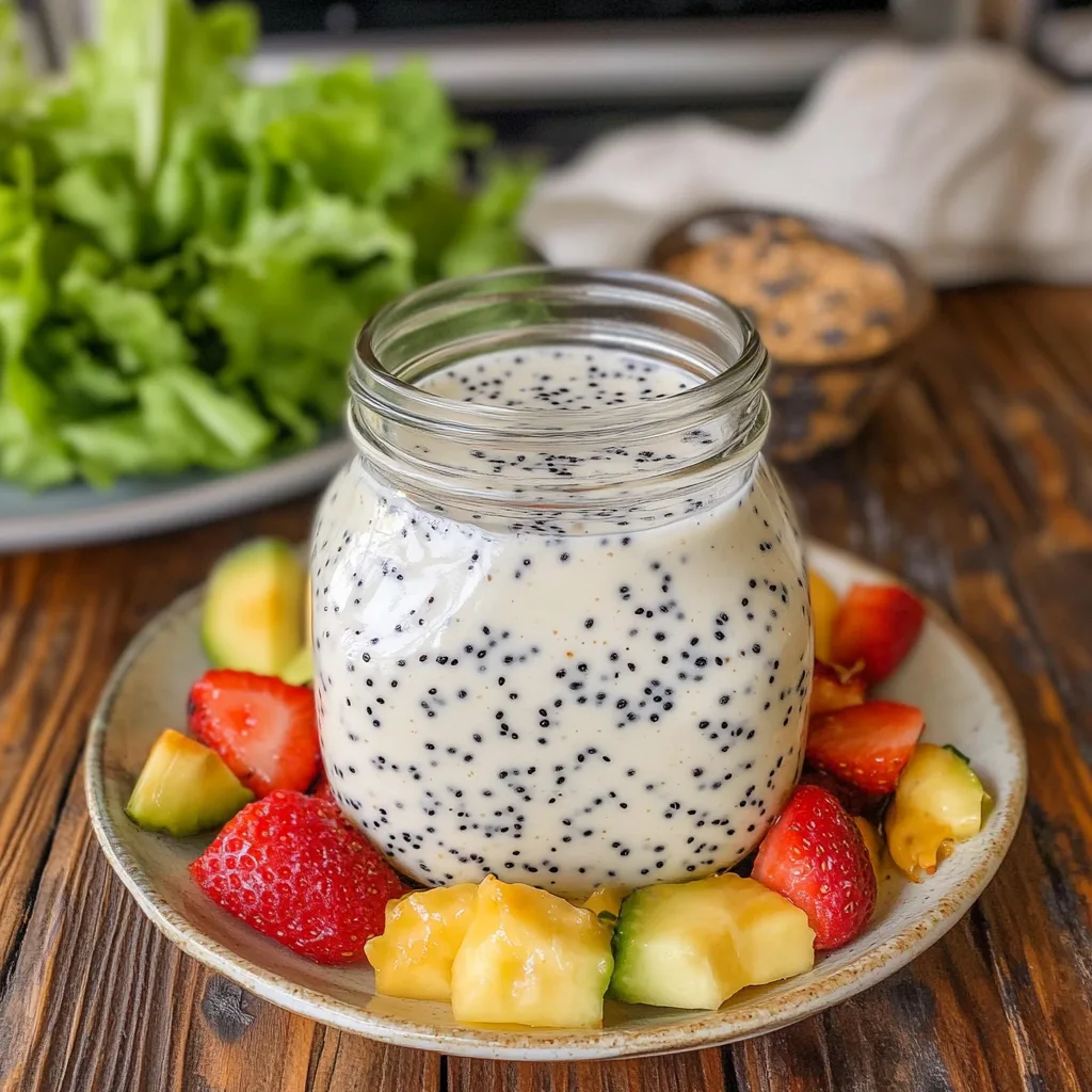 poppy seed dressing: Creamy and Dreamy for Any Salad