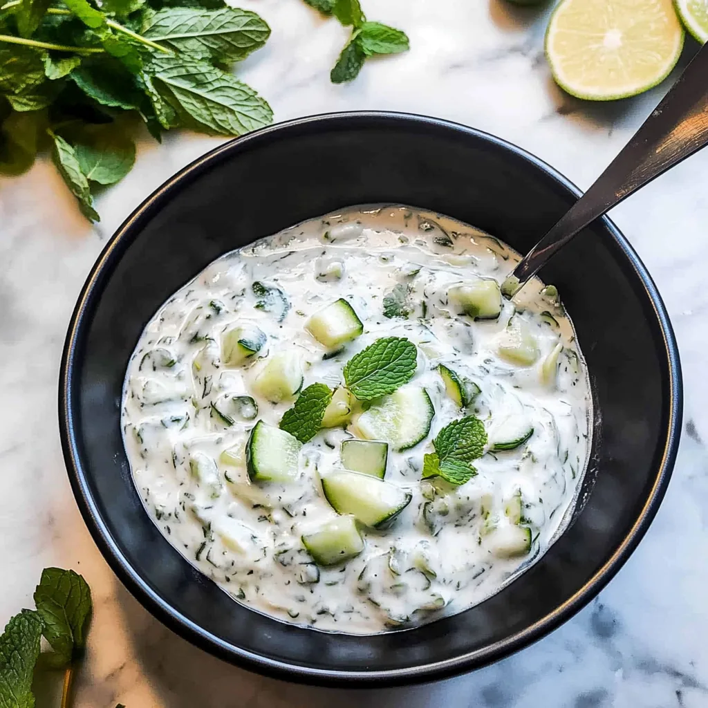 Indian Cucumber Raita Mint: Refreshingly Cool Delight - Idaho Taste