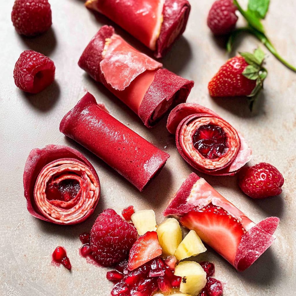 Healthy Fruit Roll-Ups: Chewy and Delicious Snack Joy