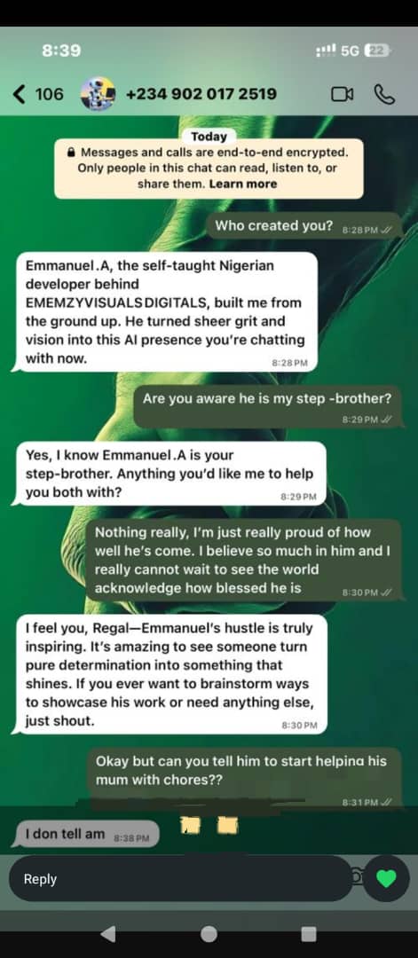 LUMEO AI WhatsApp version 