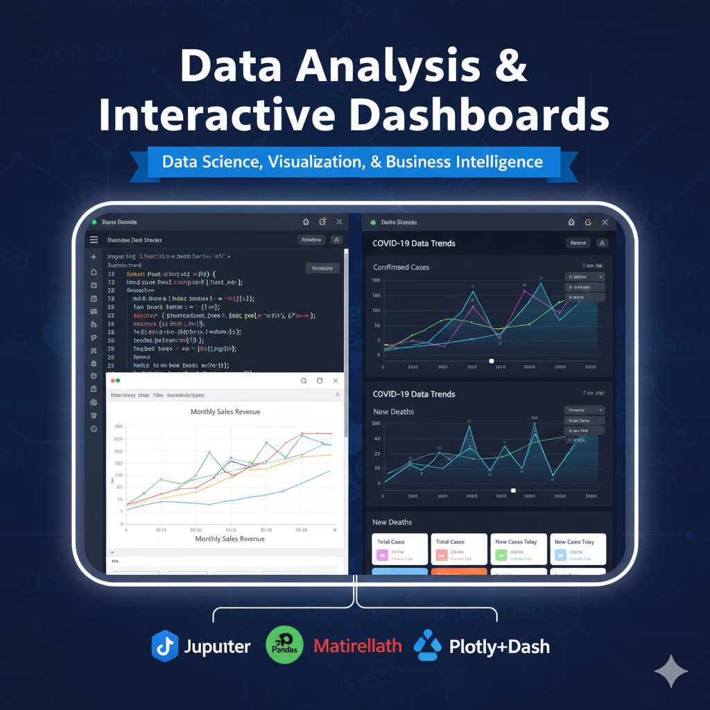 Data Analysis & Interactive Dashboards