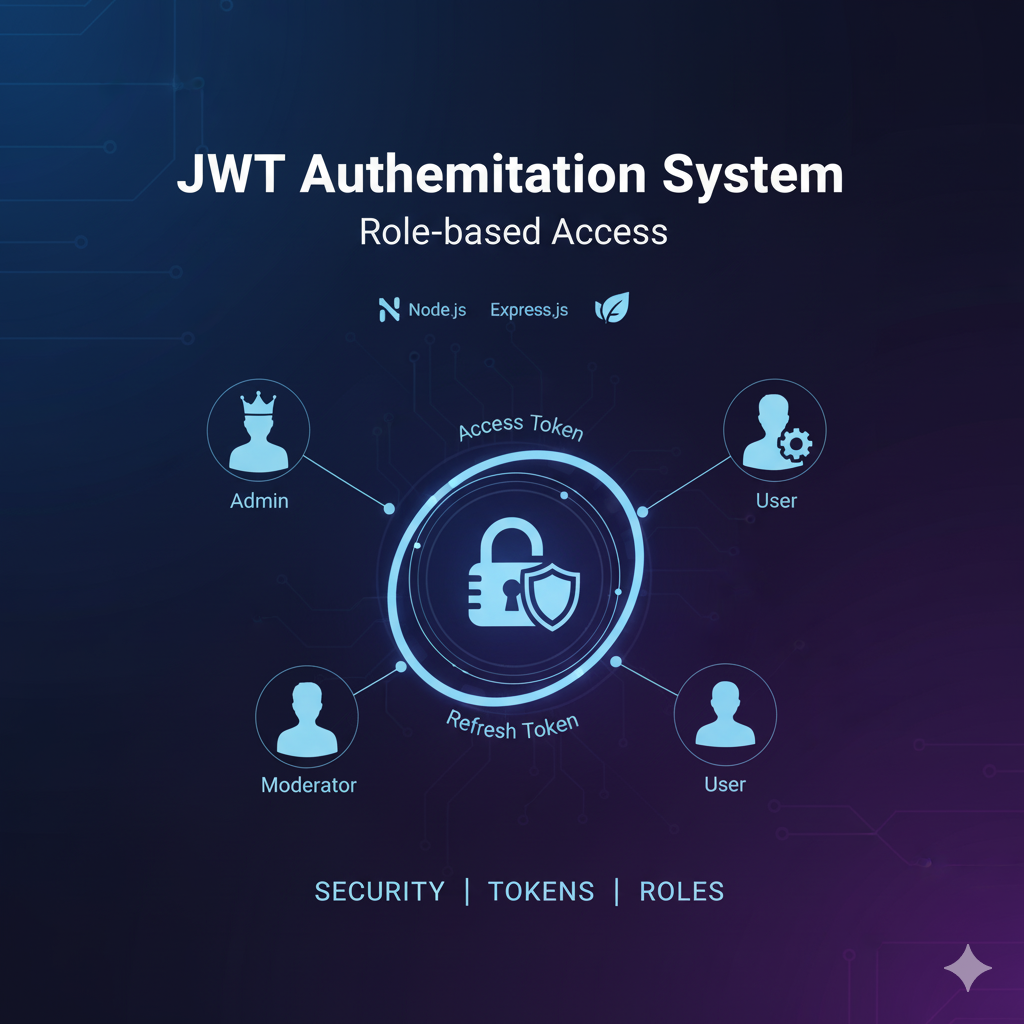 JWT Authentication System with Role based Access