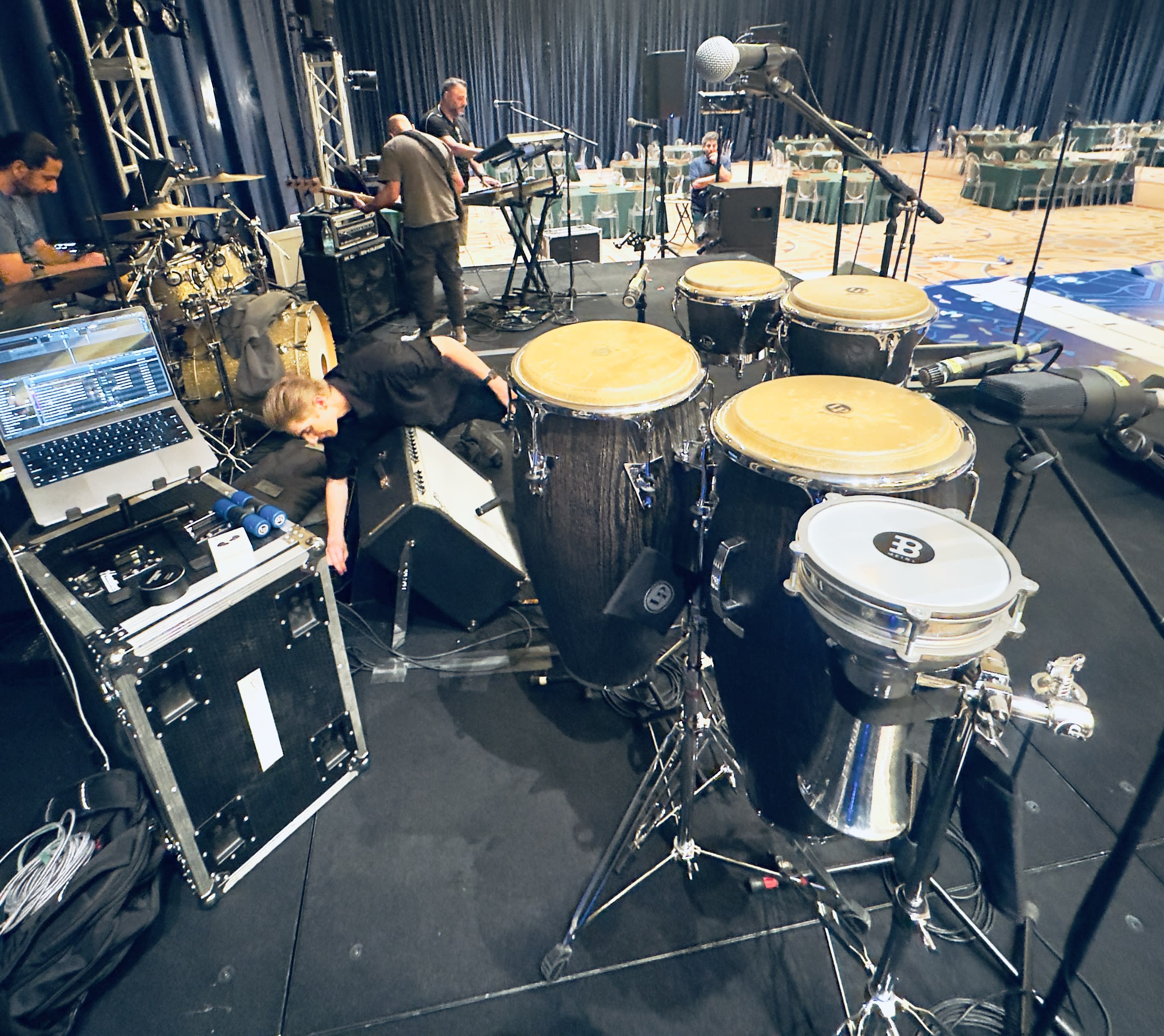 Live stage setup