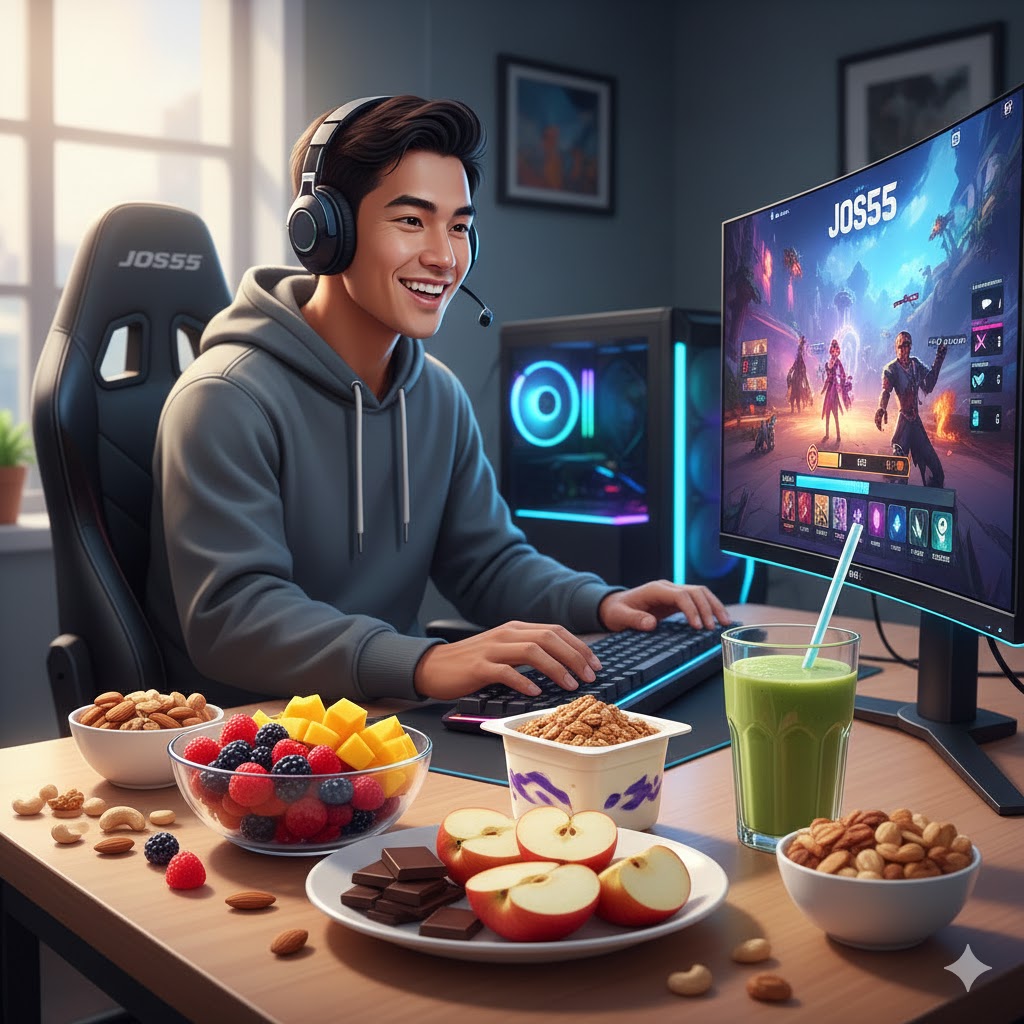 Nutrisi dan makanan sehat untuk gamer Jos55