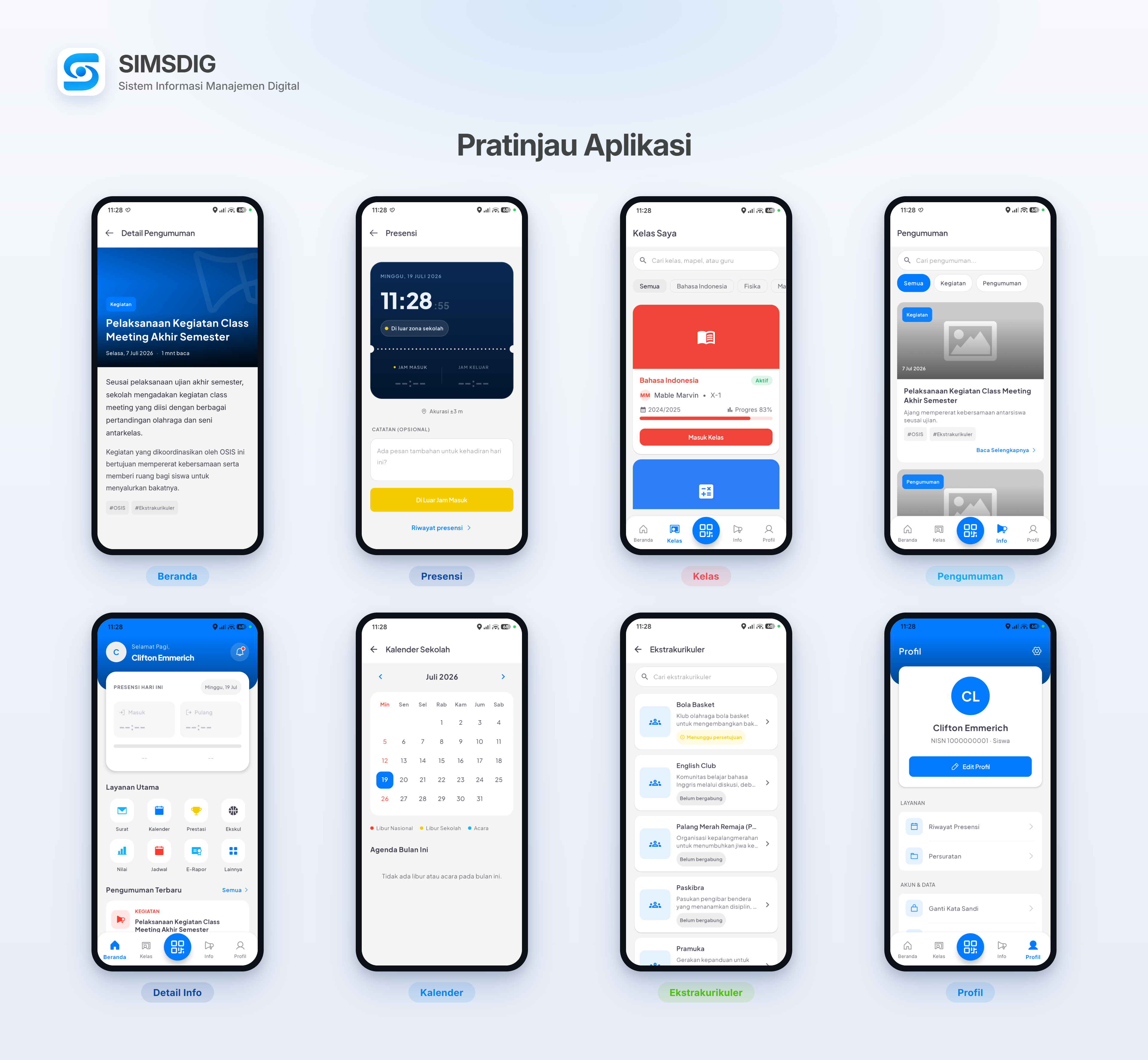 simsdig app preview