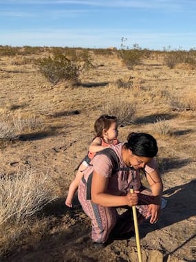 For Every Star, A Tree: Giving compost to the land on our first visit