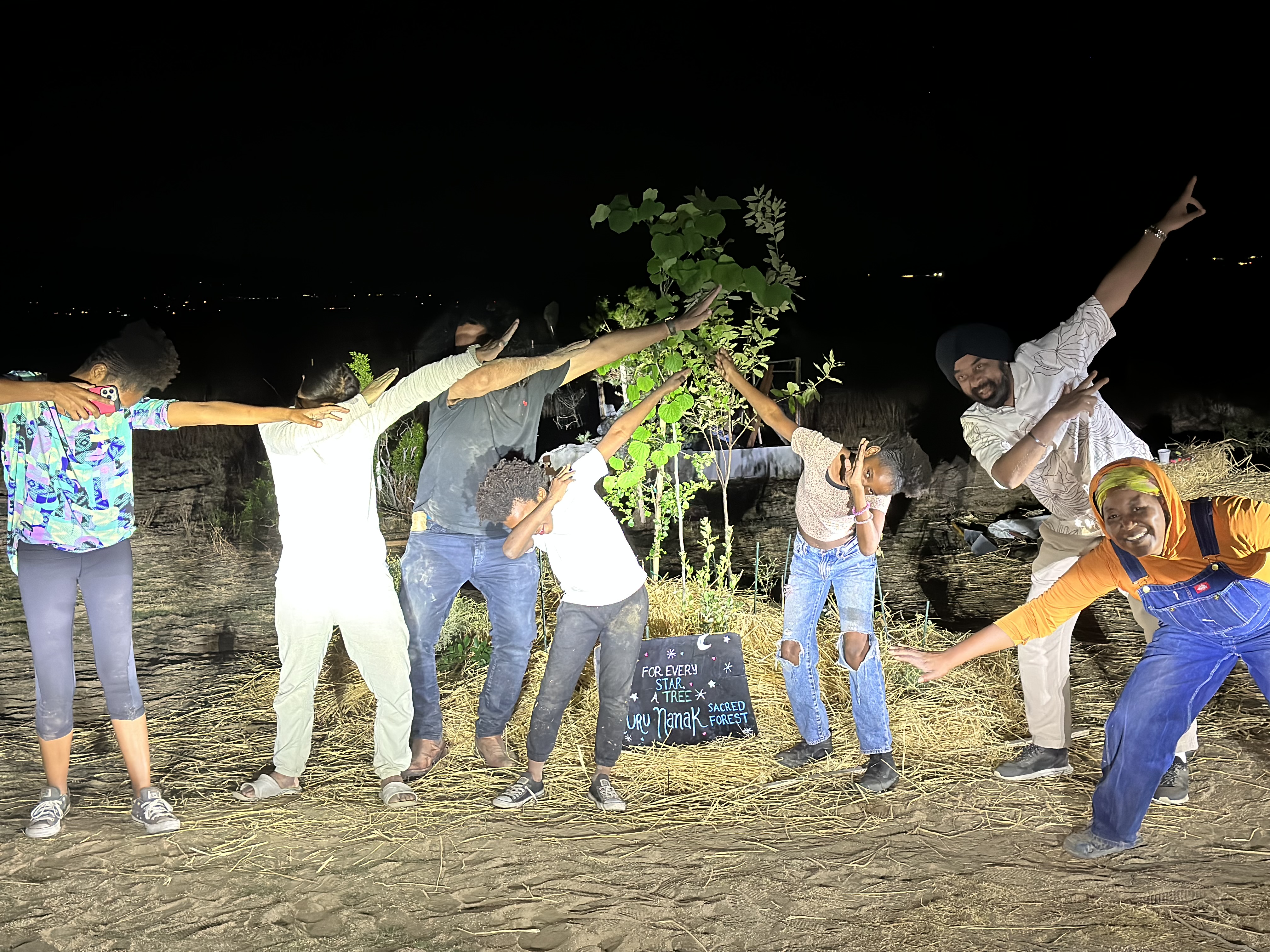 Afforestt and EcoSikh at the Butterfly Sanctuary in the Desert