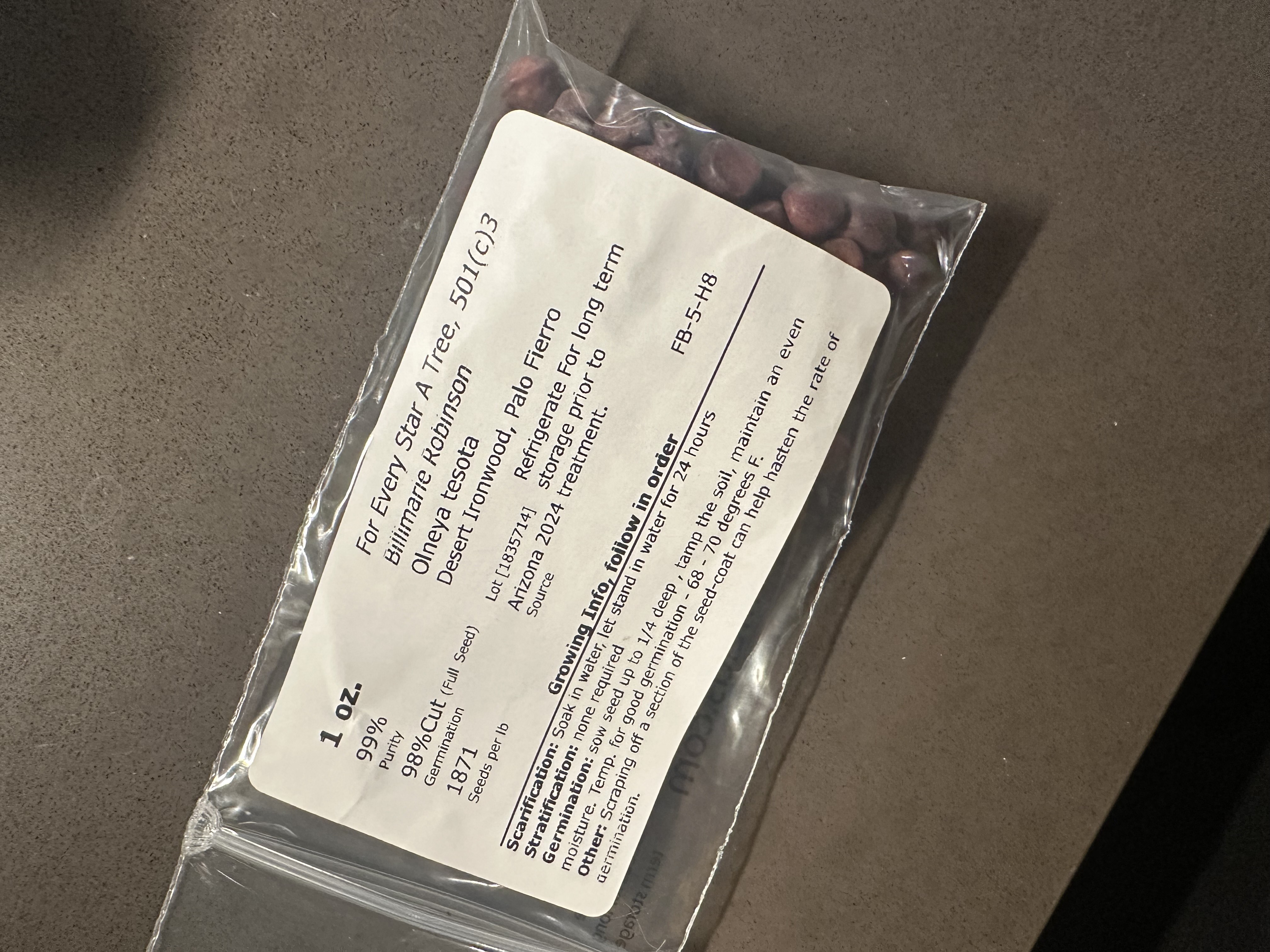 For Every Star A Tree - Planting Seeds from Sheffields.com