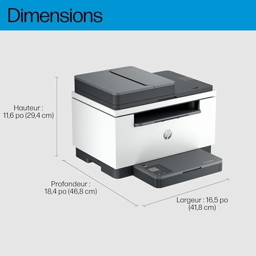 Vue 4 de Hp Laserjet Msdw Jkf