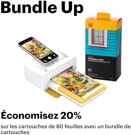 Vue 2 de Kodak Dock Plus Pass