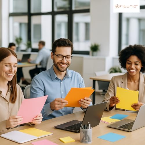 Vue 6 de Feuilles De Couleur Pack